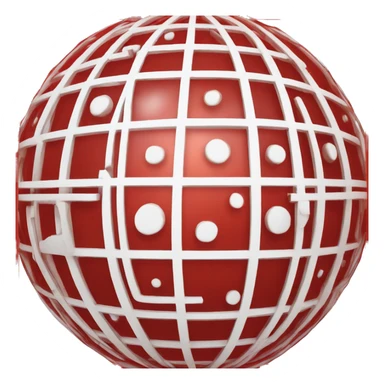 intuition sphere orb red sticker