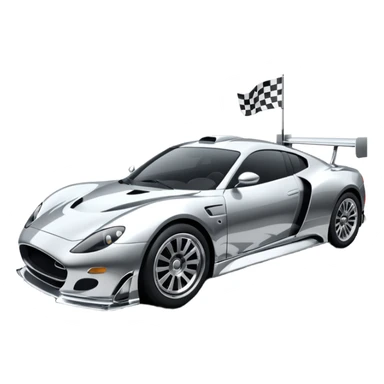 sorayama Chequered flag sticker