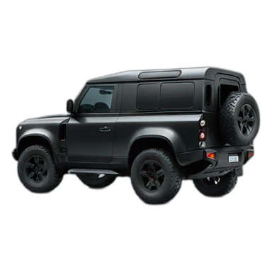 new defender 110 black sticker