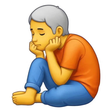 a slow thinker sticker sticker