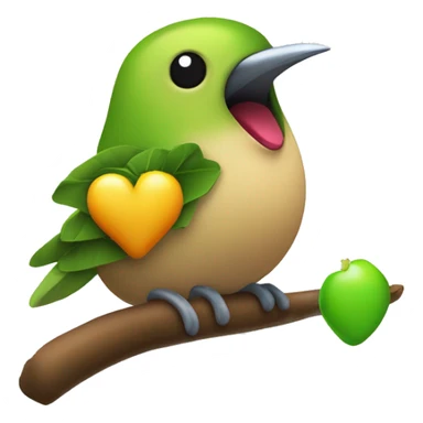 emoji de un colibrí con dulces sueños  sticker