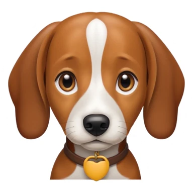 beagle dachshund mix sticker