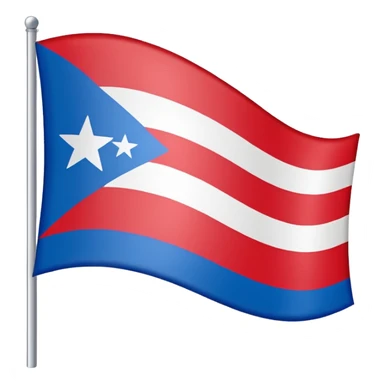 Puerto Rico flag  sticker