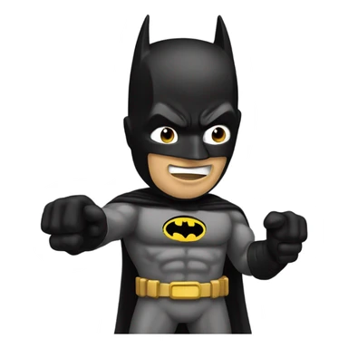 batman pointing to himself sticker