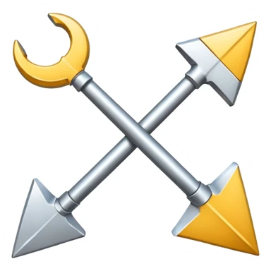 Flechas que apuntan hacia una dirección sticker