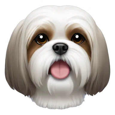 shih tzu dog sticker