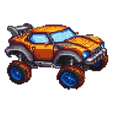 Rocket League octane car jumping sticker