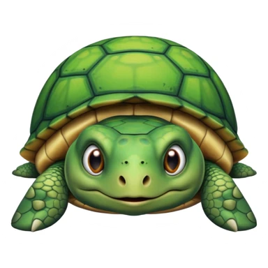 Sleep-deprived turtle sticker