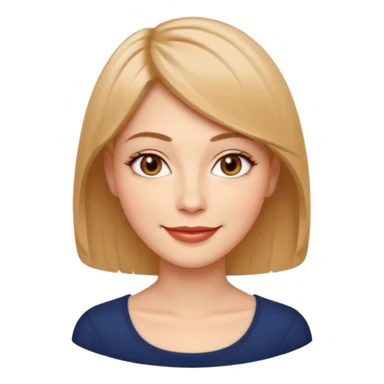 Alta pelo corto en capas enfrente delgada ojos almendrados con ovalados labios mediod sticker