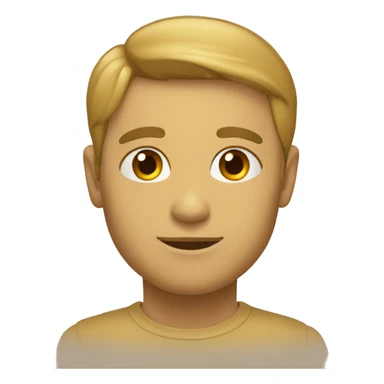 une fusée de couleur dorée et beige sticker