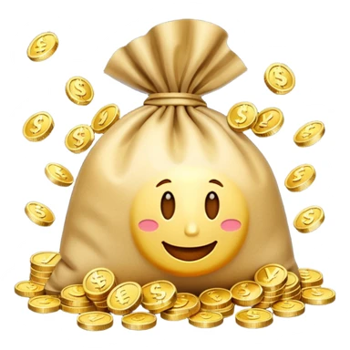Money Bag / Coins / Dollar	Balance, Total Assets

Modern EMojis sticker