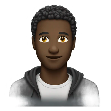 Black man gay sticker