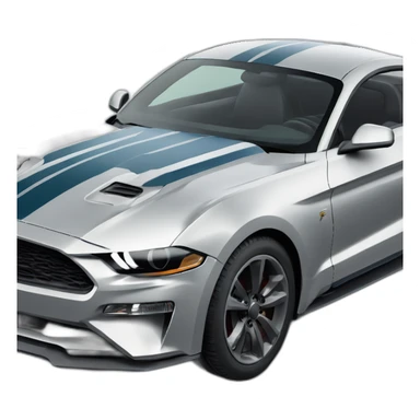 2050 mustang car sticker