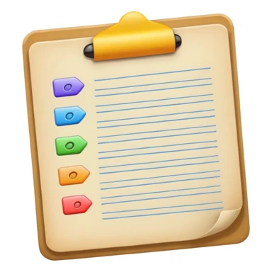 generic lists sticker