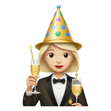 fete mais pas de personnes sticker