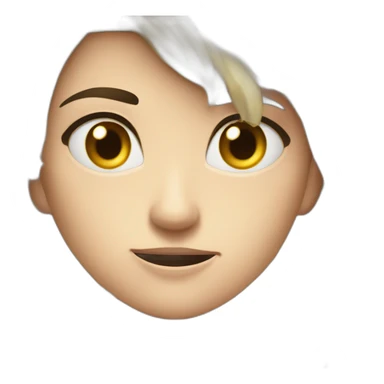 voleibol-girl-with-number-10-angry sticker