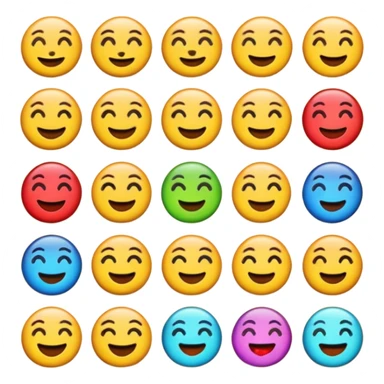Emoji iOS 18 sticker