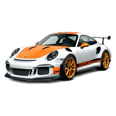 Porsche gt3 rs  sticker