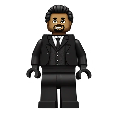 THE WEEKND lego full body sticker