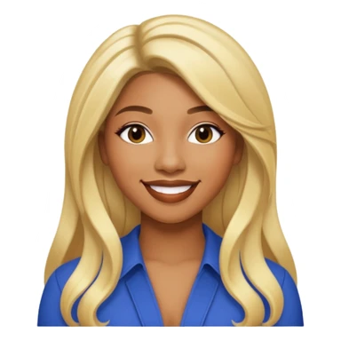 Victoria Monét, R&B Singer with long blonde hair sticker