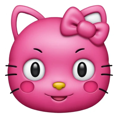 Emoji hello Kitty  sticker