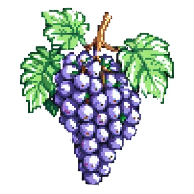 bunch of grapes sticker