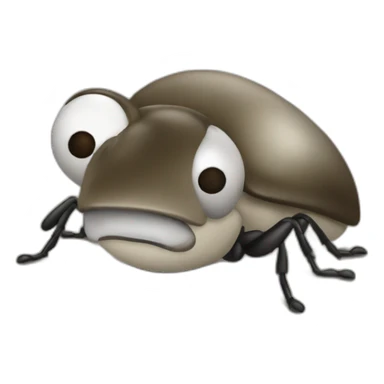 mouche dans un caca sticker