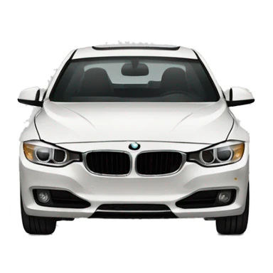 black bmw 328i sticker