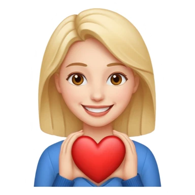 Hello kiti avk un coeur sticker