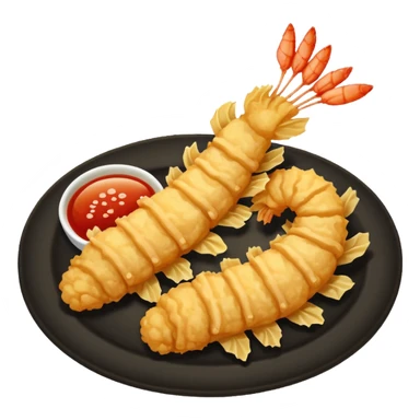 Tempura  shrimp sticker