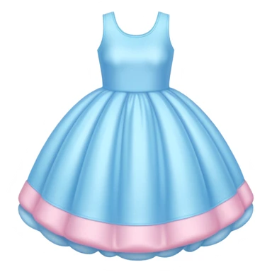 The bubble dress is typically a voluminous ball gown, designed to make Glinda look like she’s literally floating in a bubble. It features:  Pale blue or shimmering white-blue hues (in Ariana Grande’s movie version, it’s a soft, cotton-candy blue). sticker