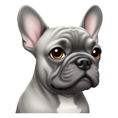 Grey Frenchie  sticker