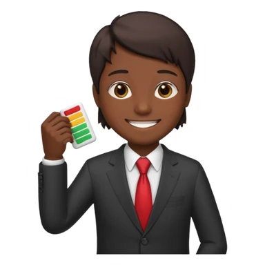 A Slack emoji to express "Japan Sales Presentation" - simple and intuitive sticker