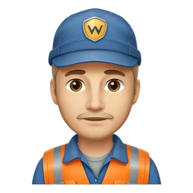 truck driver high quality sticker