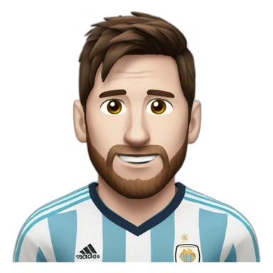 Messi argentina  sticker