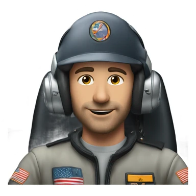 Martin Apprich in cockpit sticker