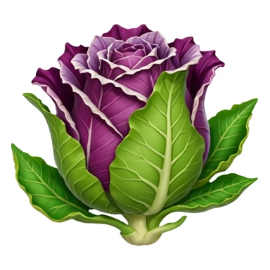 mi serve uno stile più cartoon e senza persona, il radicchio deve diventare animato  sticker