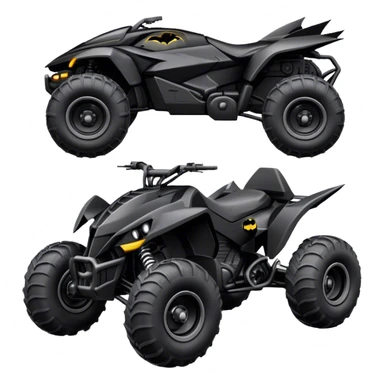 batmobile atv raptor 700 sticker