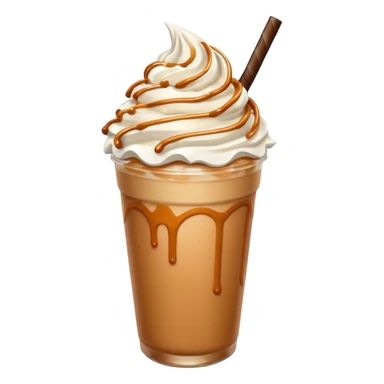 Caramel Frappuccino  sticker