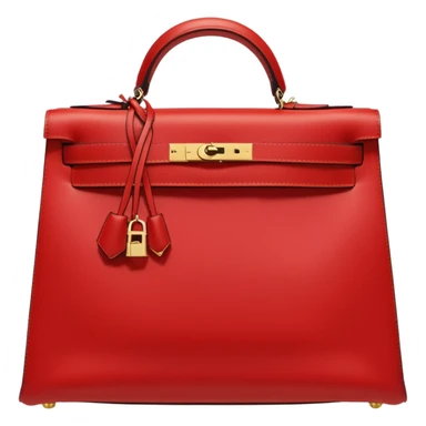 hermes kelly bag bright red sticker