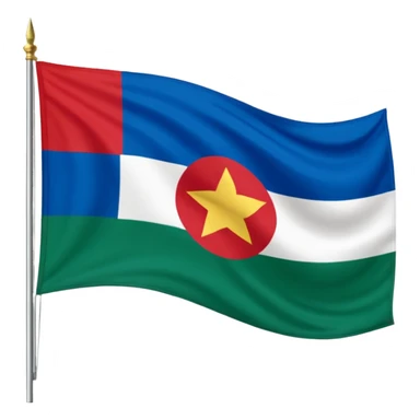 Crie um emoji da bandeira do estado do Paraná que fica no Pais Brasil sticker