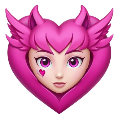 Heart that says Xayah in the middle  sticker