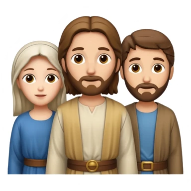 jesus mary joseph sticker