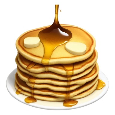 Singing stack of pancakes  sticker