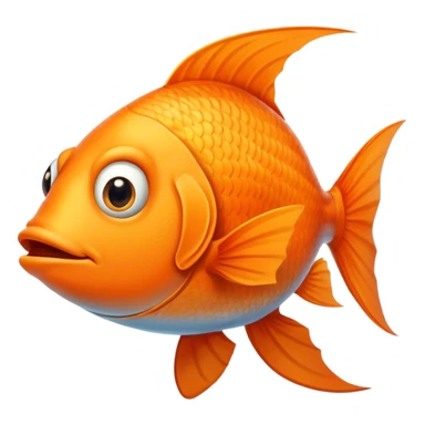 The Derpy looking fish looking to the right sticker