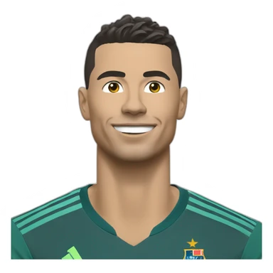 Ronaldo avec ligue des champions sticker
