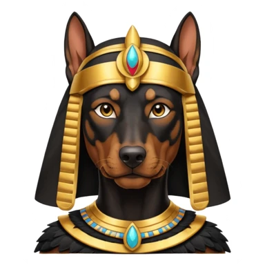 a Protector egypt doberman sticker