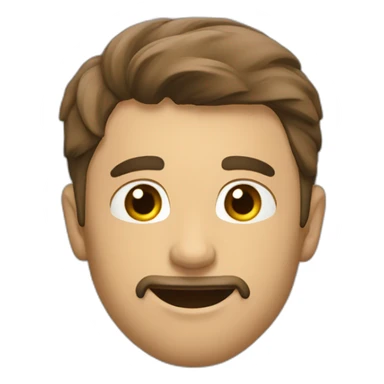 homens beijando sticker