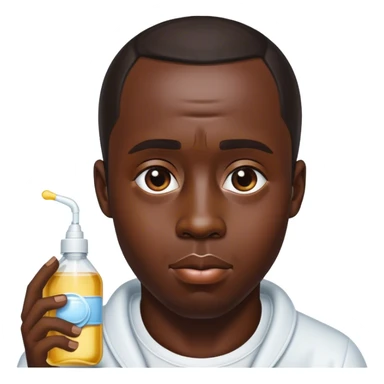 Diddy with baby oil  sticker