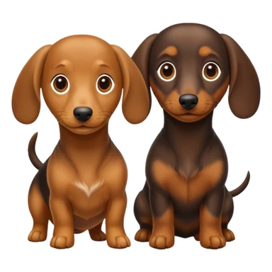 Perros salchicha sticker